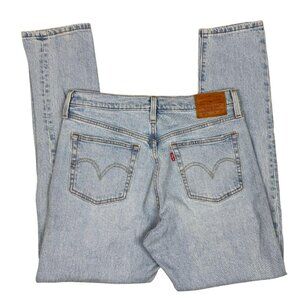 Levi’s Premium 501 Light Wash Distressed Straight Leg Jeans